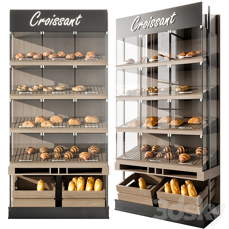 Bakery and Pastry No3 - Shop - 3D model