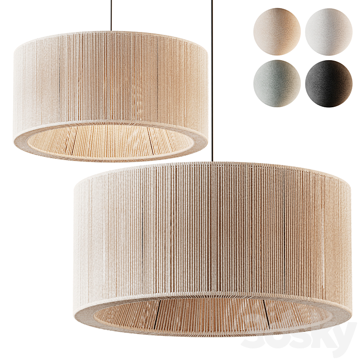 Ring Light - Pendant light - 3D model