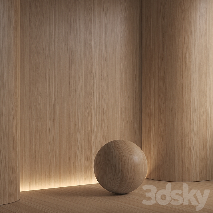 White Oak Wood Texture WOODSTOCK - Wood - 3D model