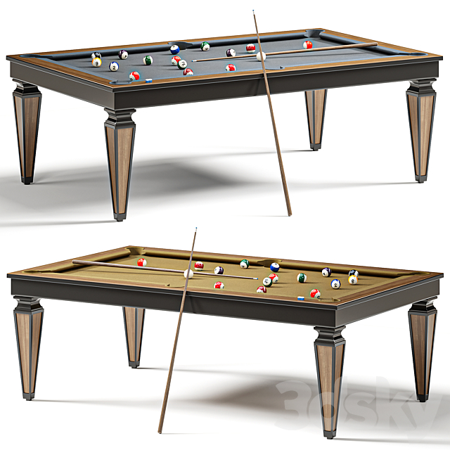 3D models catalog Other Models Billiards