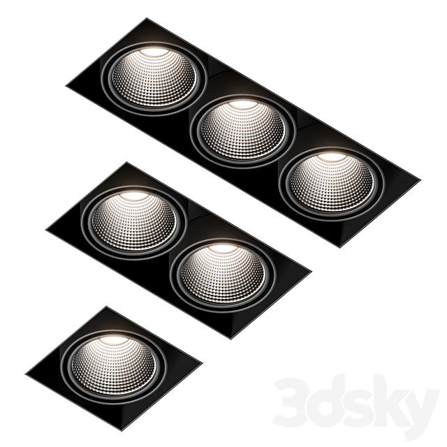 Modular Lighting Instruments Mini-Multiple - 3D Models Collection